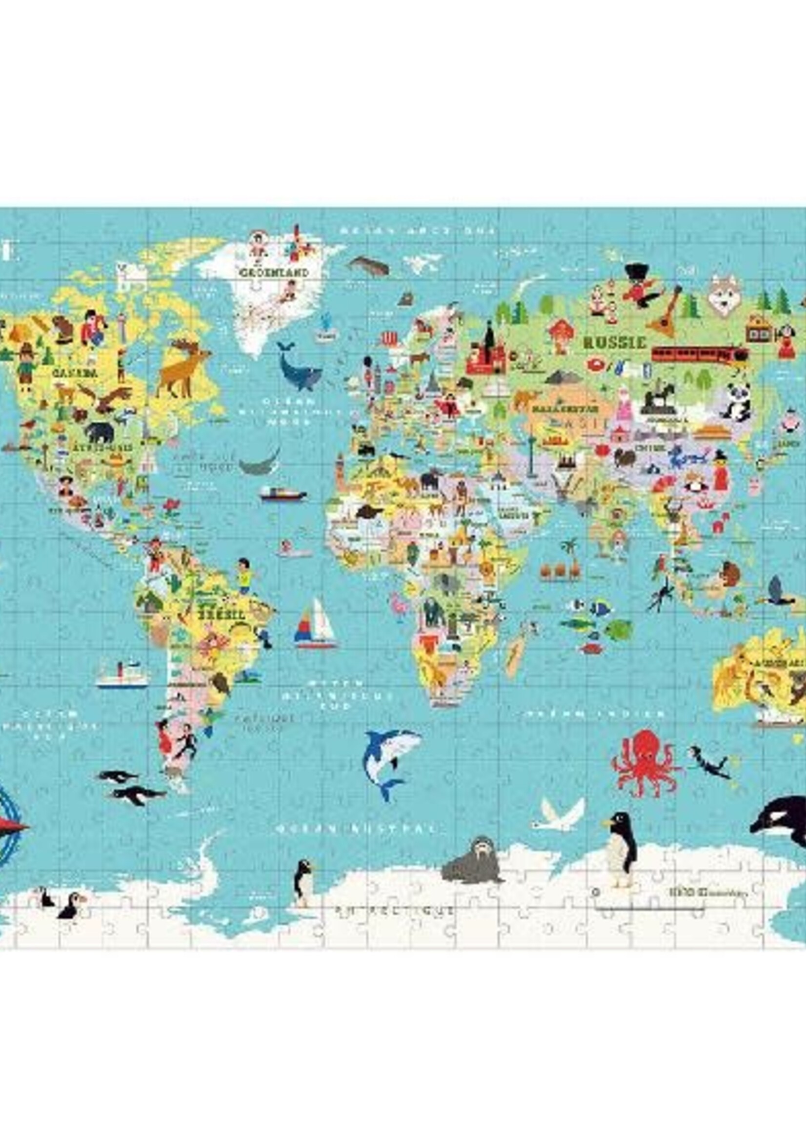 Vilac World Puzzle 500 pcs