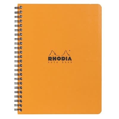 Rhodia Rhodia Wirebound Orange Notebook A4 - 8.25x11.75