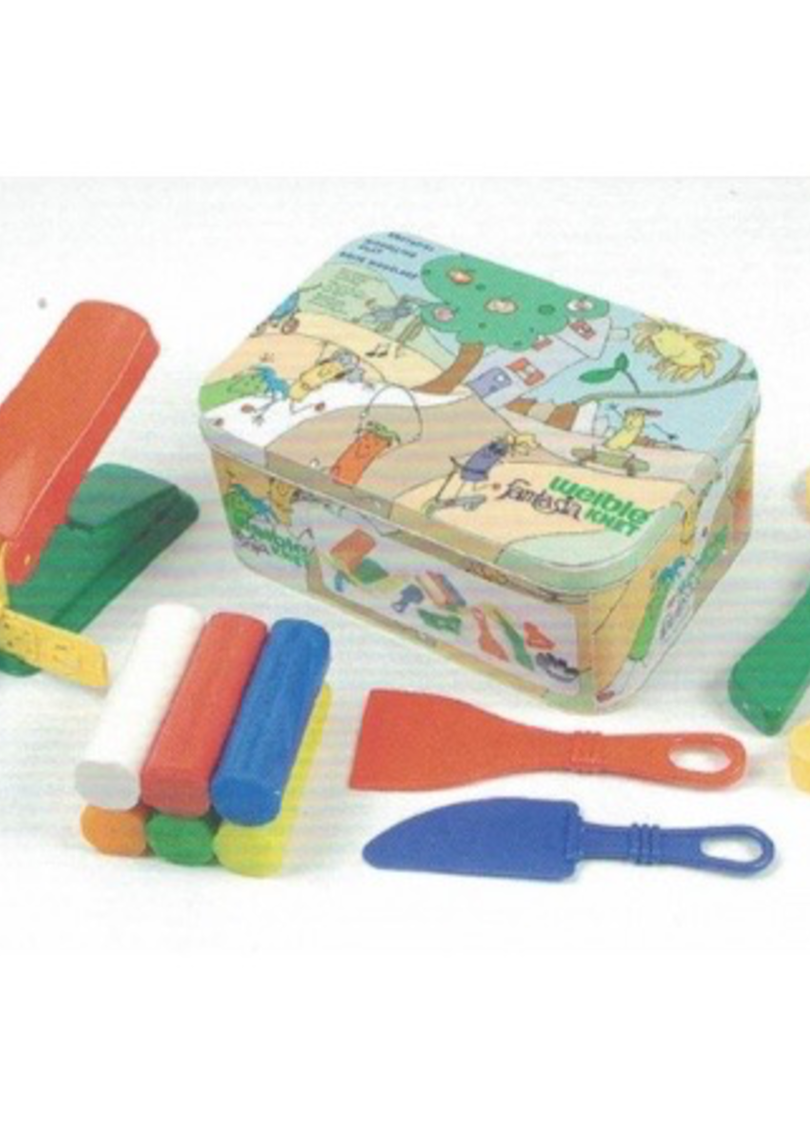Weible Modelling Clay in Tin with accessories