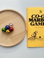 Family Pastimes Co-op Marble Games Manual with Marbles