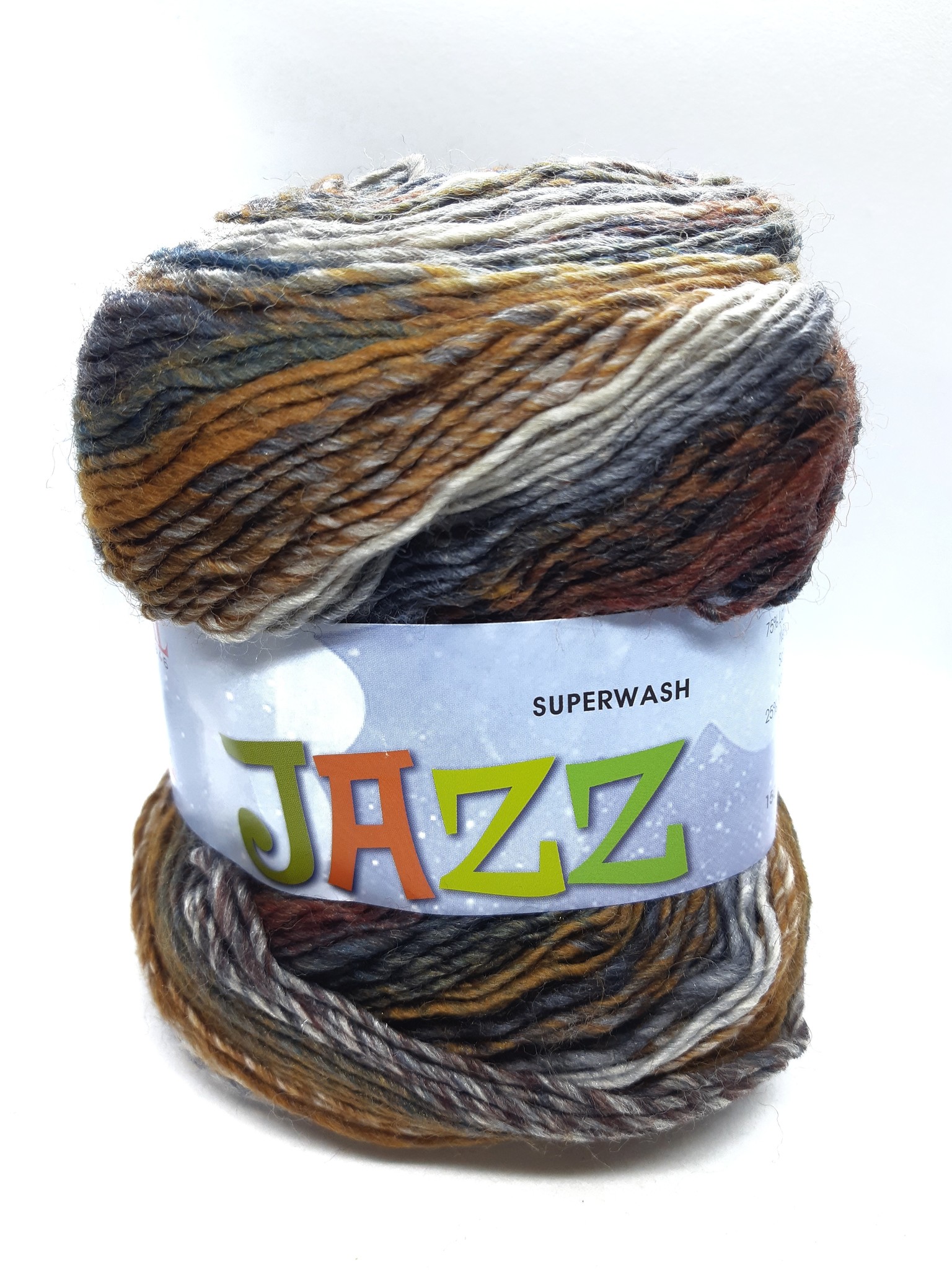 Mondial Mondial Jazz - 75% New Wool Schurwolle, 25%Microfiber PC