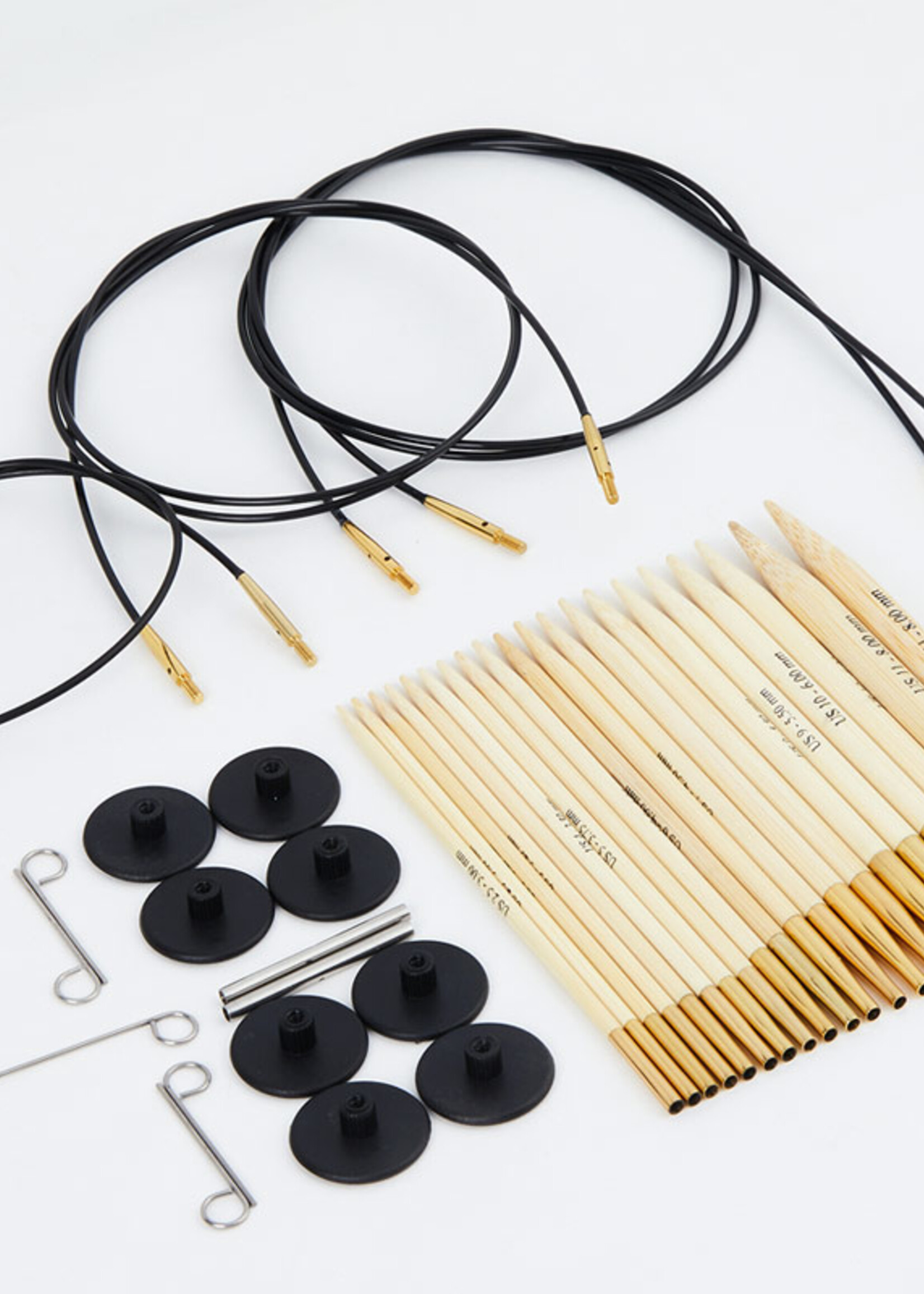 Knitter's Pride Knitter’s Pride Interchangeable Needle Sets: Deluxe Set of 10 - 3.0-5.5mm (US size2.5-11)