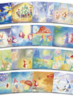 Wynstones Press Set of 16 Postcards Dwarves by Dorothea Schmidt