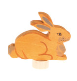 Grimm's Handcoloured Deco Sitting Rabbit Small - Grimm's
