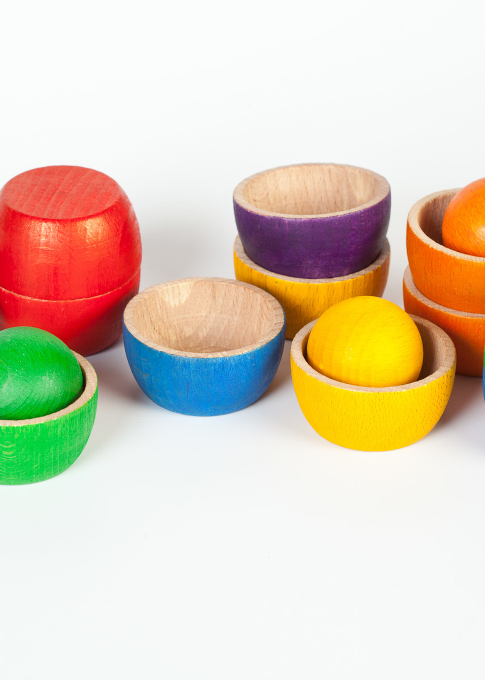 Grapat Wood Coloured Bowls and Balls – Grapat