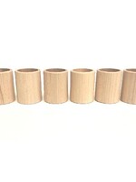 Grapat Wood Natural Cups 6 pcs – Grapat