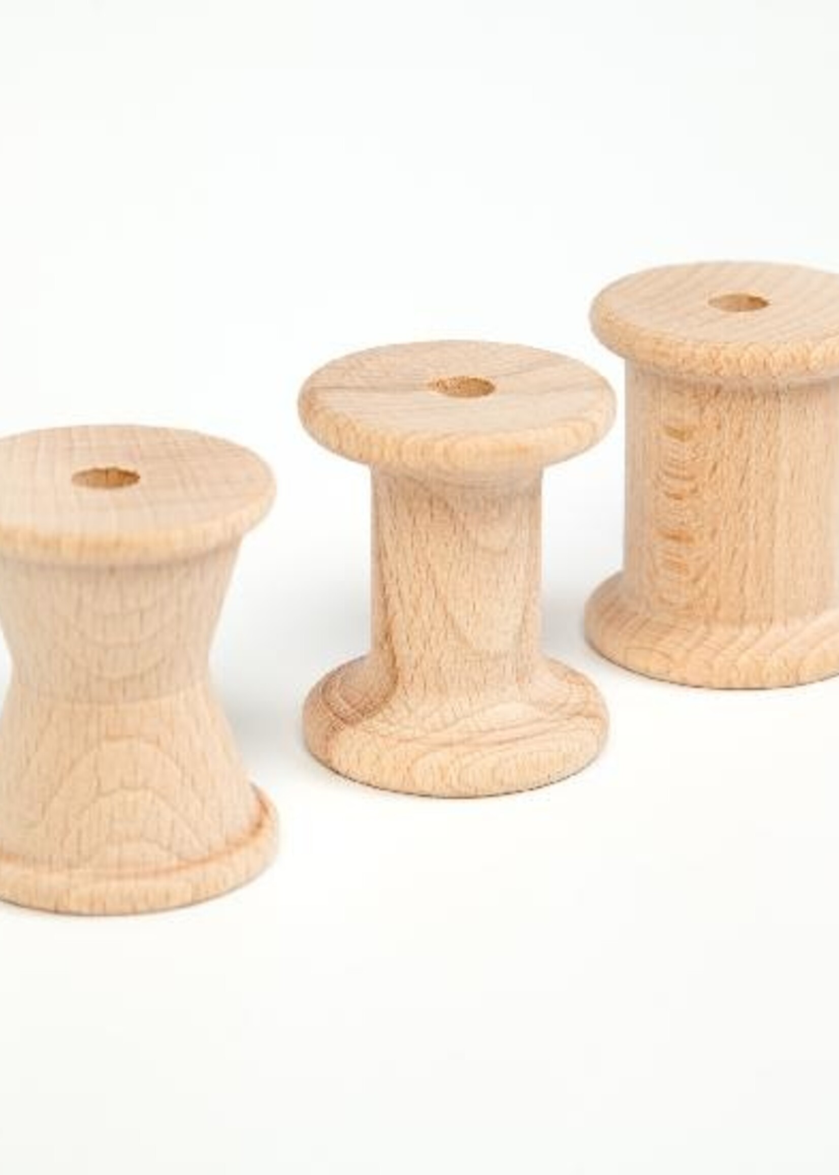 Grapat Grapat Wood Natural Spools 3pcs