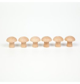 Grapat Grapat Wood Natural Mushrooms 6pcs