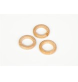 Grapat Grapat Wood Natural Rings 3 pcs