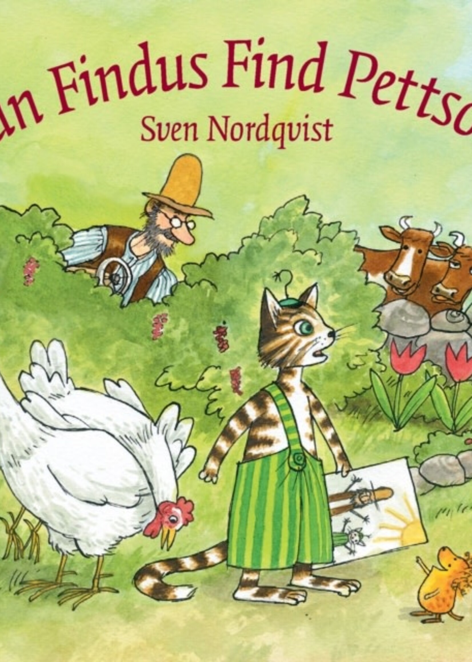 Hawthorn Press Can Findus Find Pettson? boardbook