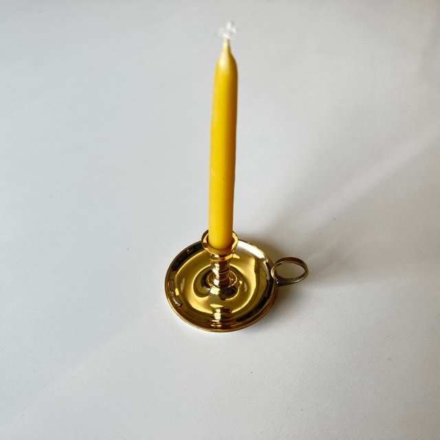 Mini Brass Chamberstick