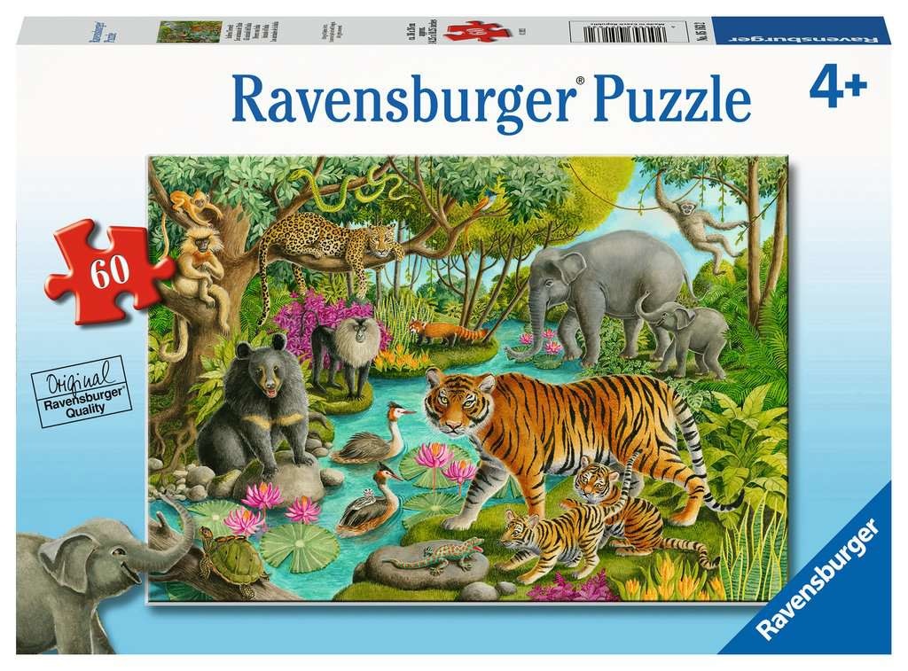 Ravensburger Animals of India 60 pc Puzzle