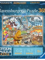 Ravensburger Amusement Park Plight Escape 368 pc Puzzle