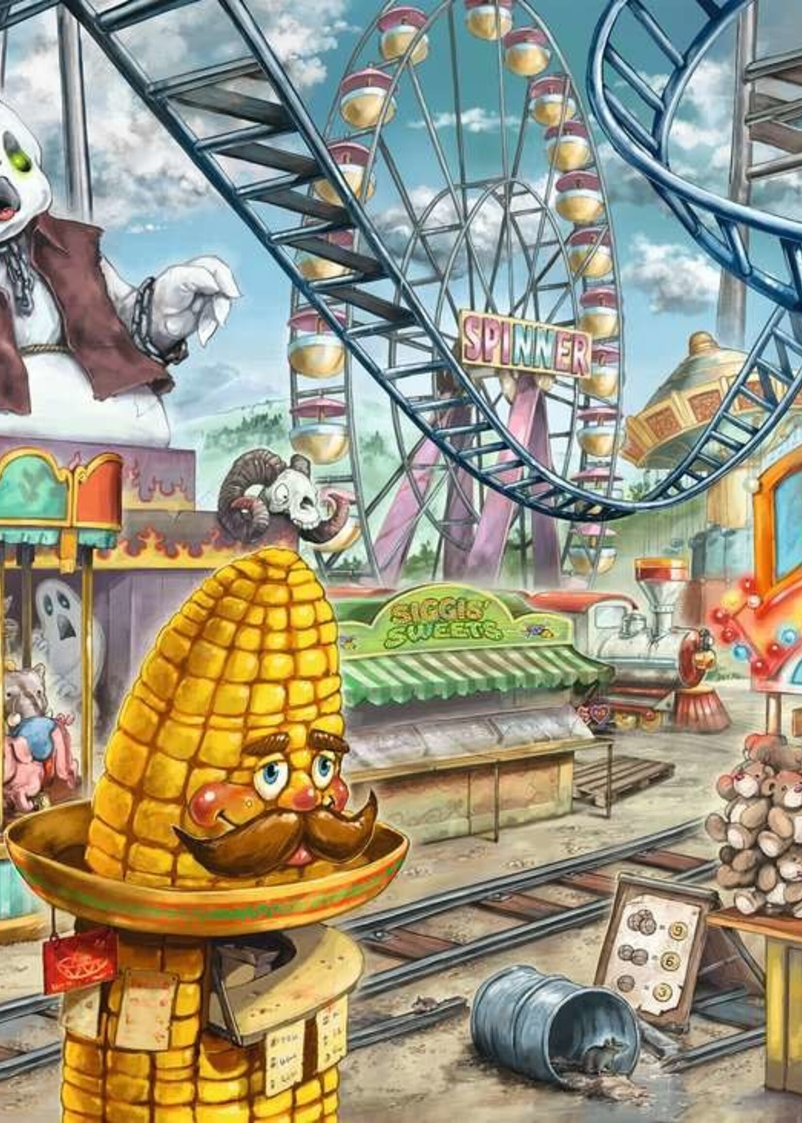 Ravensburger Amusement Park Plight Escape 368 pc Puzzle