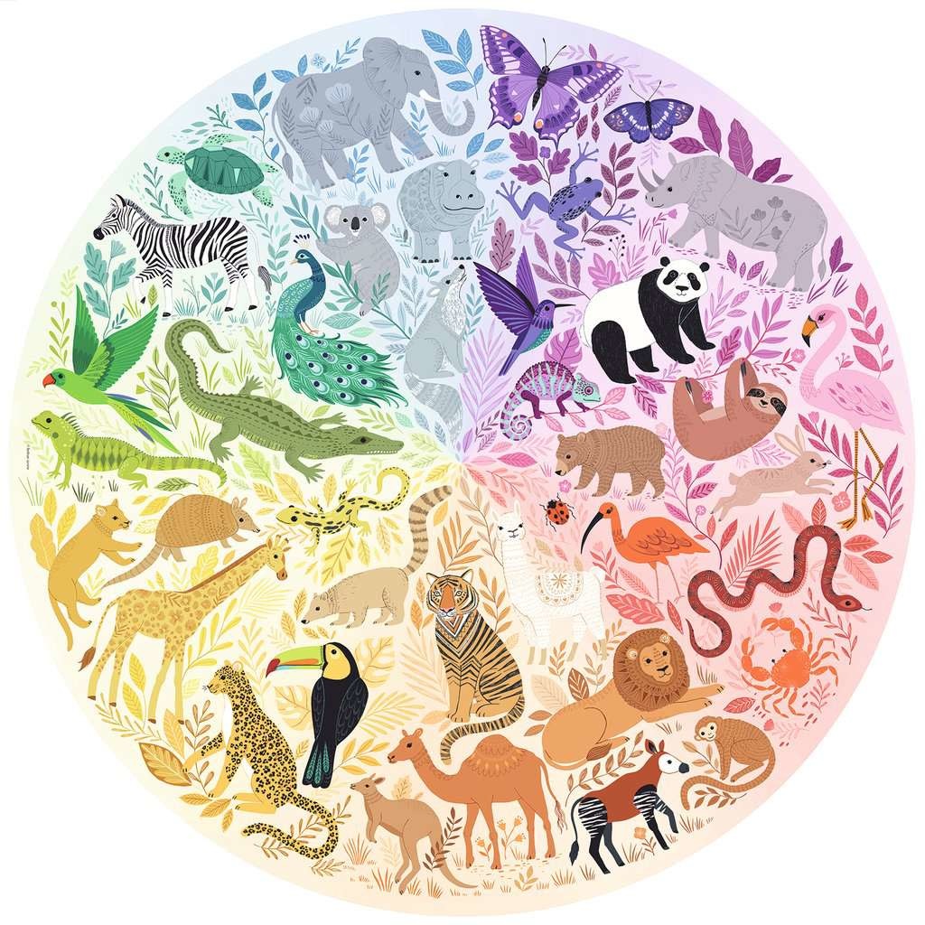 Ravensburger Circle of colors-Animals 500pc new