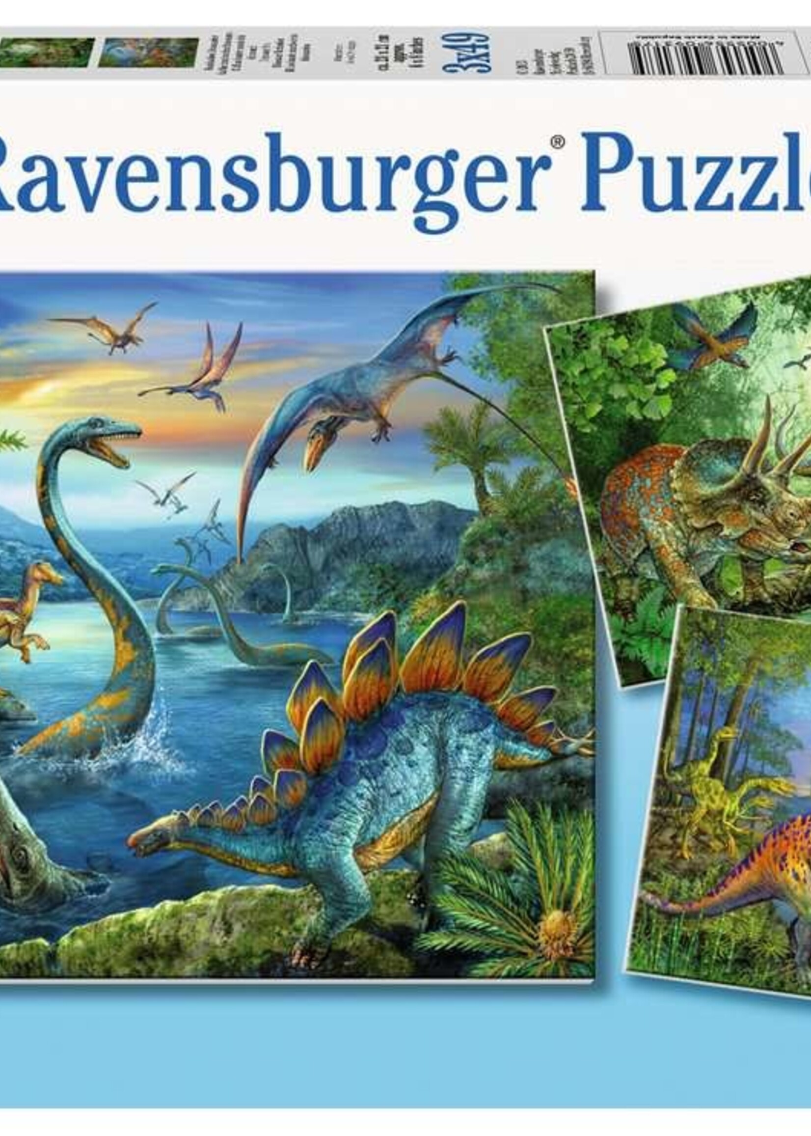 Ravensburger Puzzle Dinosaur Fascination 3x49pc