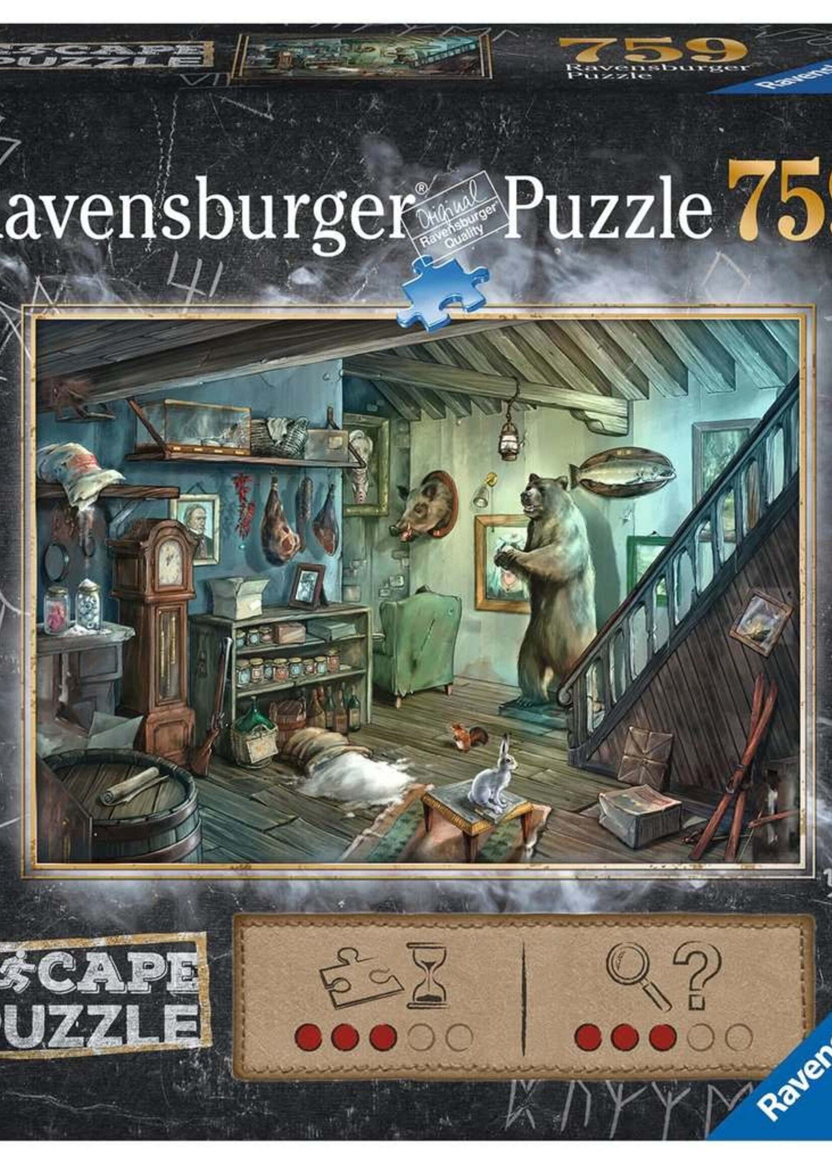 Ravensburger ESCAPE Forbidden Basement 759pc