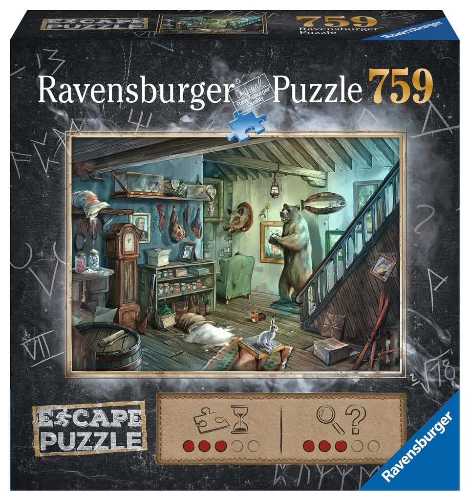 Ravensburger ESCAPE Forbidden Basement 759pc