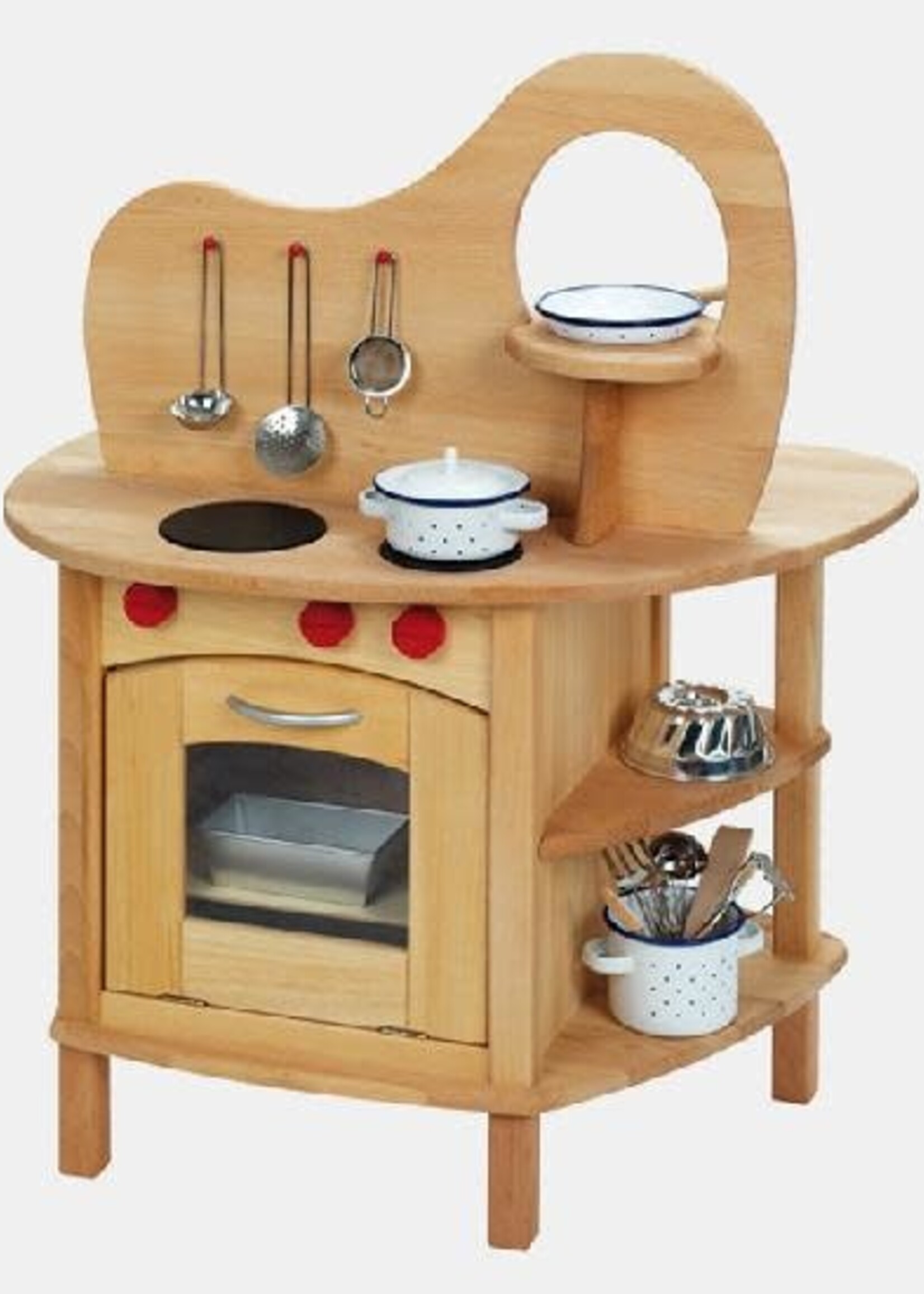 Gluckskafer Play Kitchen with upper structure