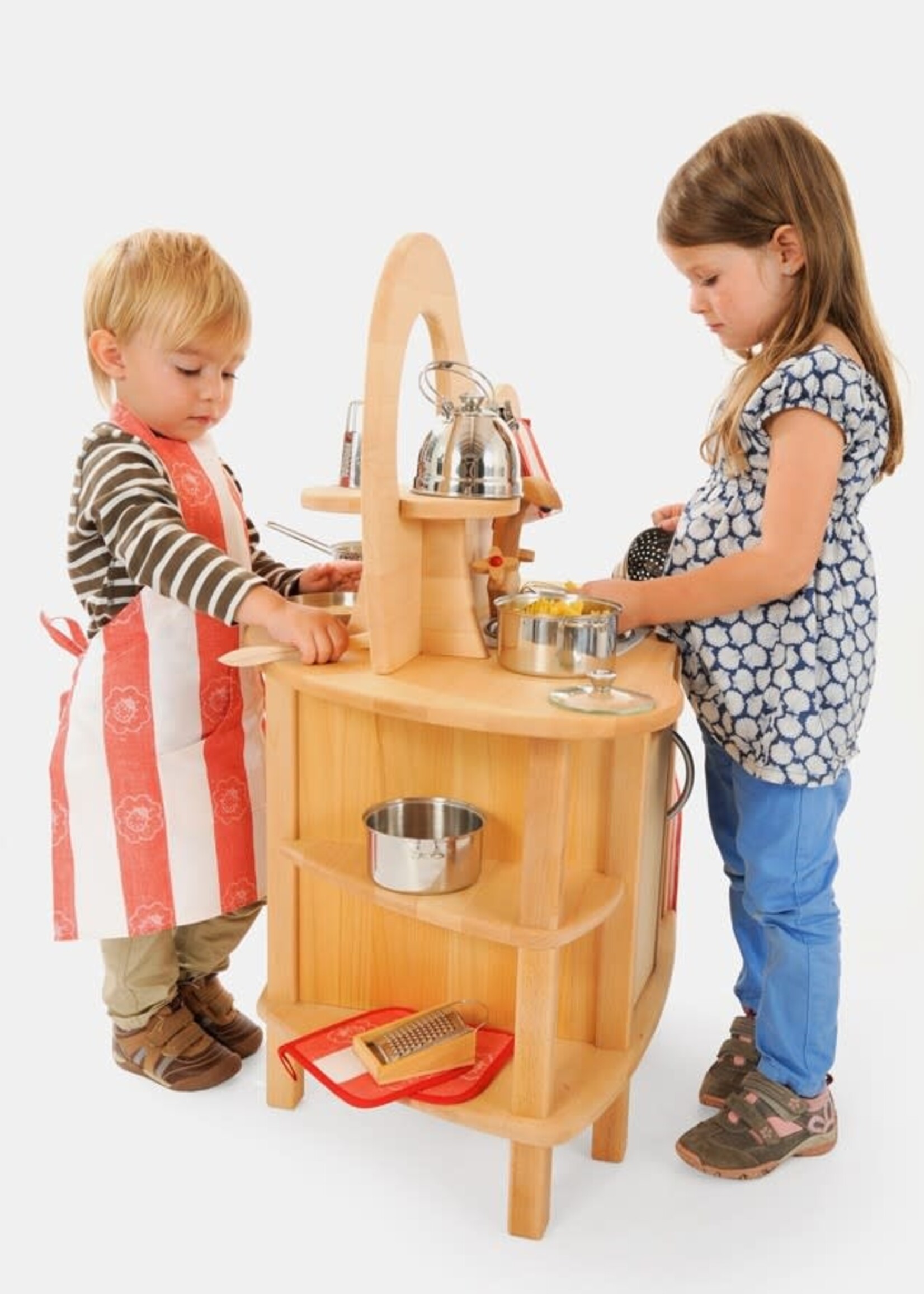 Gluckskafer Play Kitchen with upper structure