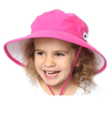 Puffin Gear 2-5 YRS Organic Cotton Sunbaby Wide Brim Child Sun Protection Hat