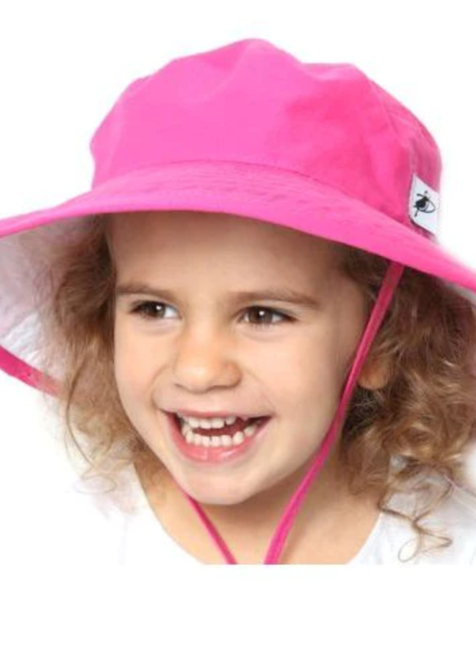 Puffin Gear 2-5 YRS Organic Cotton Sunbaby Wide Brim Child Sun Protection Hat