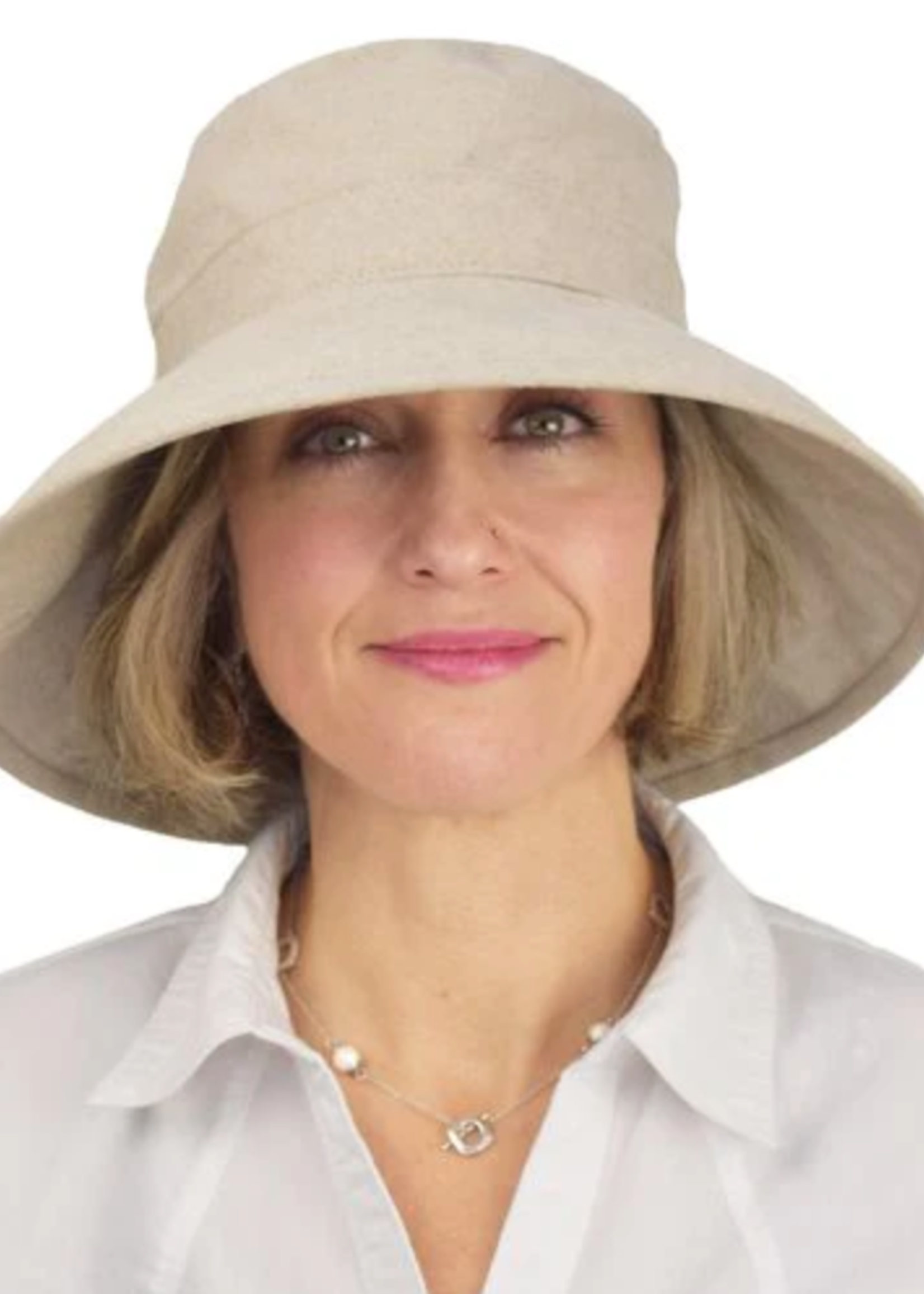 Puffin Gear Sun Protection Garden Hat - Clothesline Linen