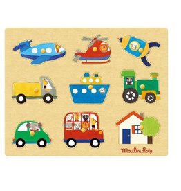 Moulin Roty Popipop - transport puzzle