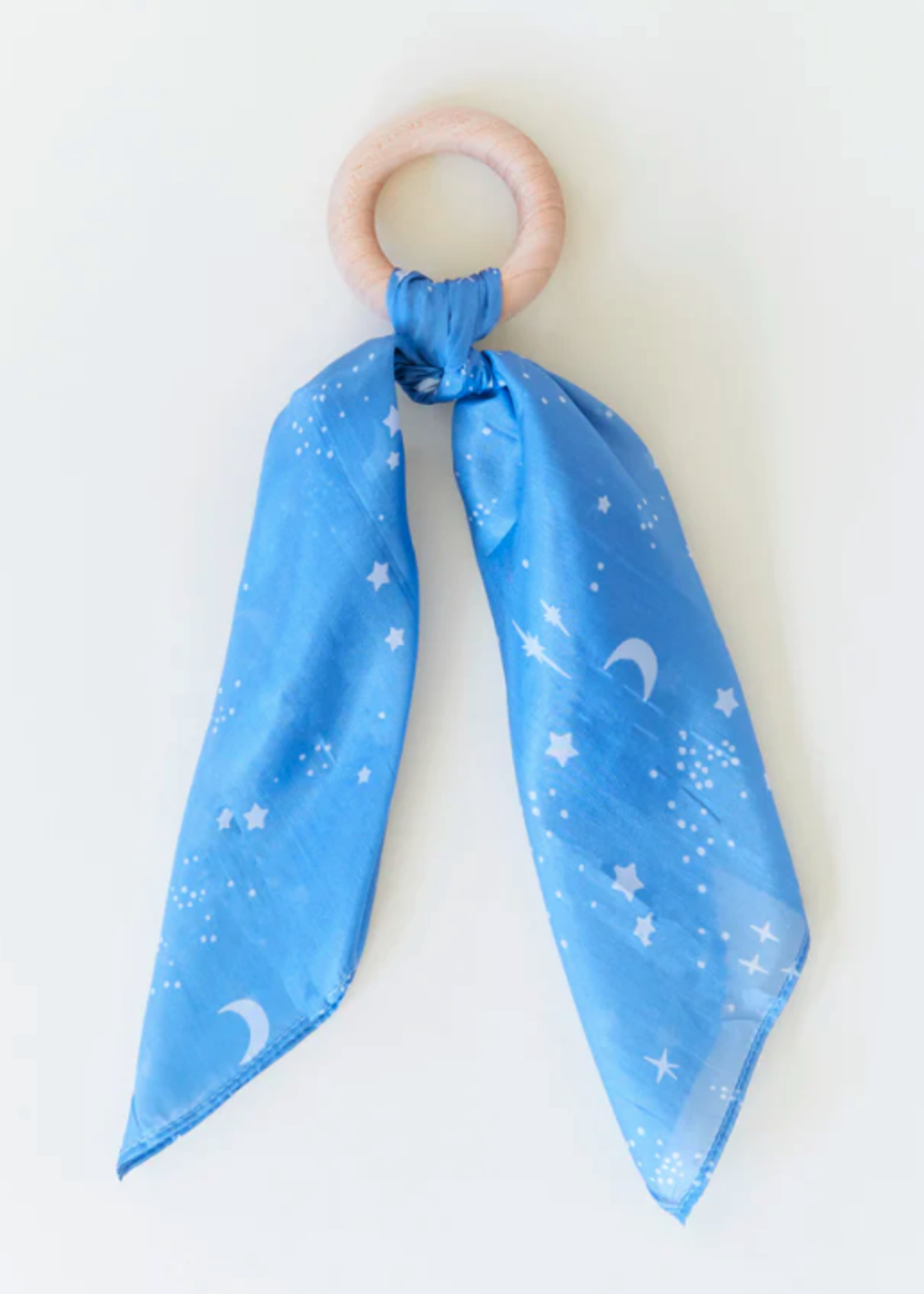 Sarah's Silks Silk and Wood Teether