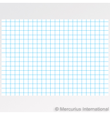 Mercurius Exercise book large 21x30cm graph 5x5mm