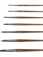 Mercurius Paint Brush Cow Hair - Round Tip