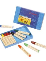 Stockmar Stockmar stick crayons 12 assorted, cardboard box