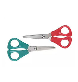 Mercurius Scissors Child RIGHT-handed 5.5" Blunt Tip Plastic Handle