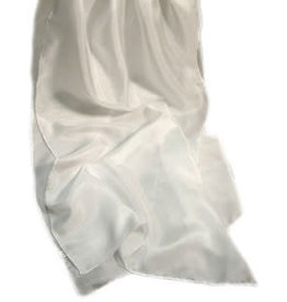 Uncategorized Habotai White Silk 8mm - 35"x35"