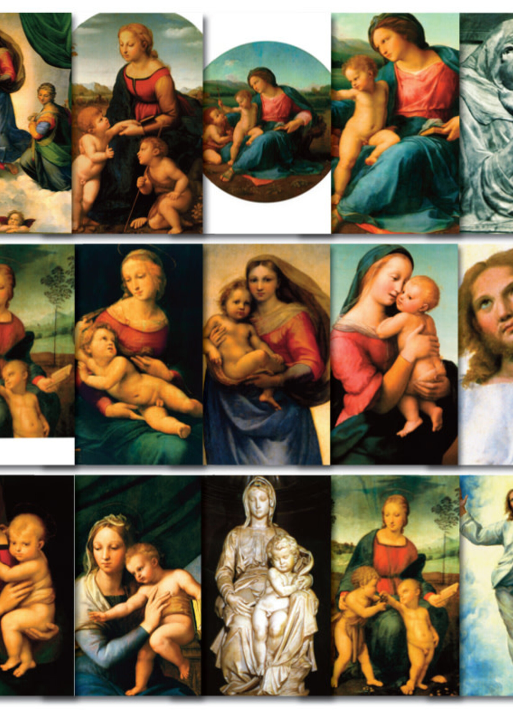 Wynstones Press Postcard set 15 Madonna