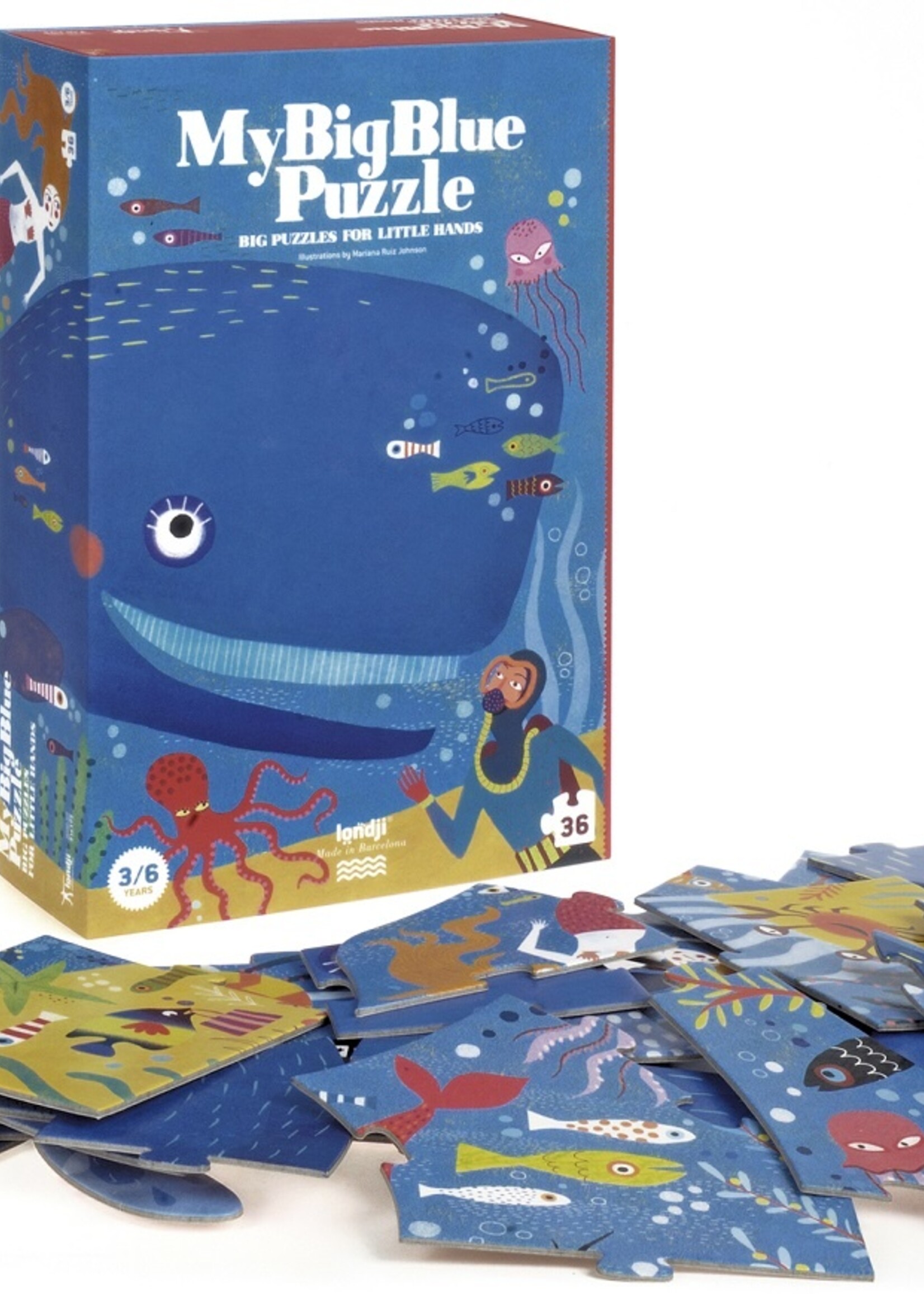 Londj Puzzle - My Big Blue