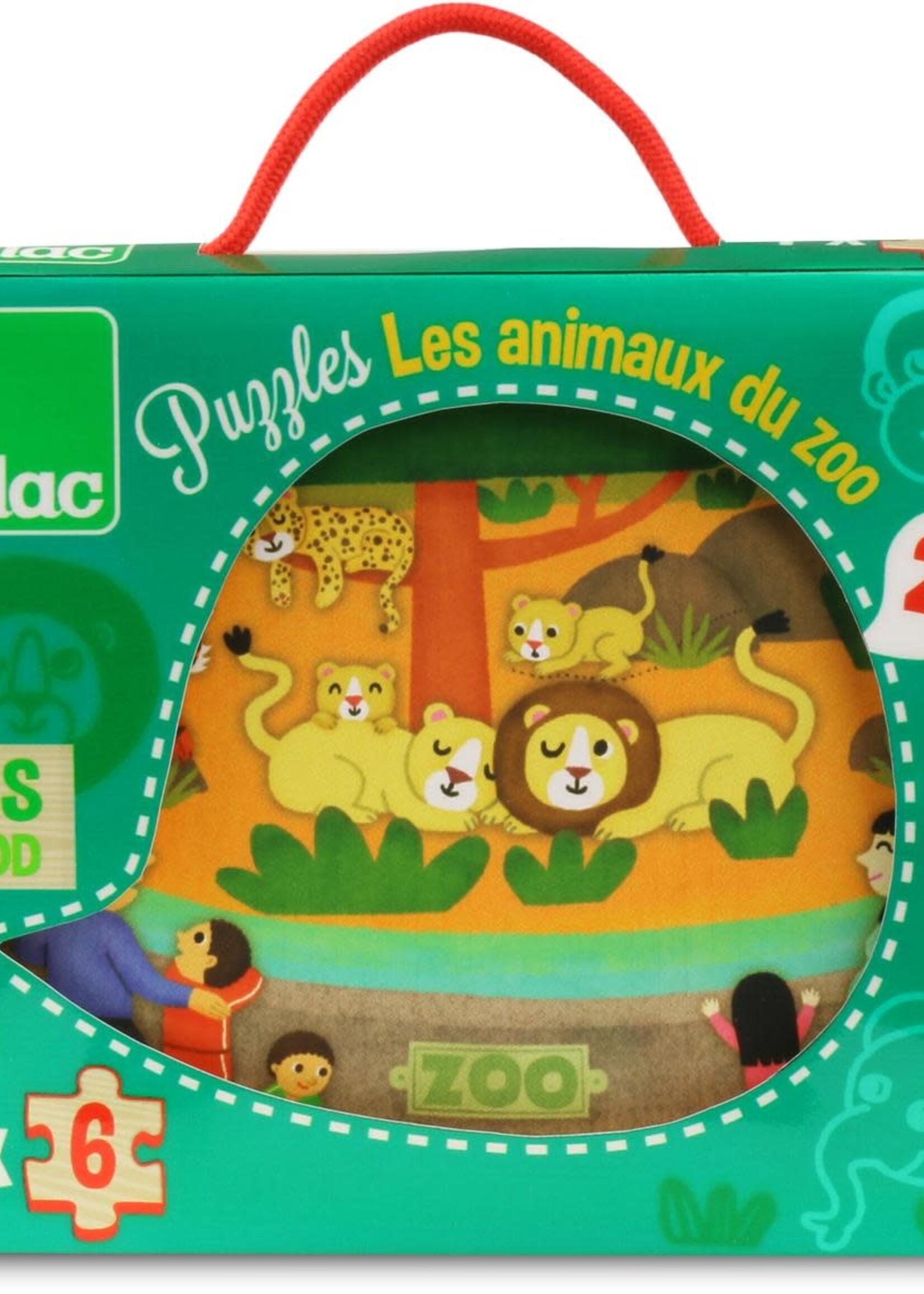 Vilac Puzzle - Zoo, wood by Melusine Allirol