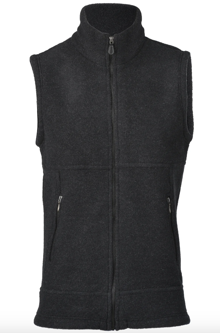 Engel Engel Men's Vest, Merino Wool Fleece