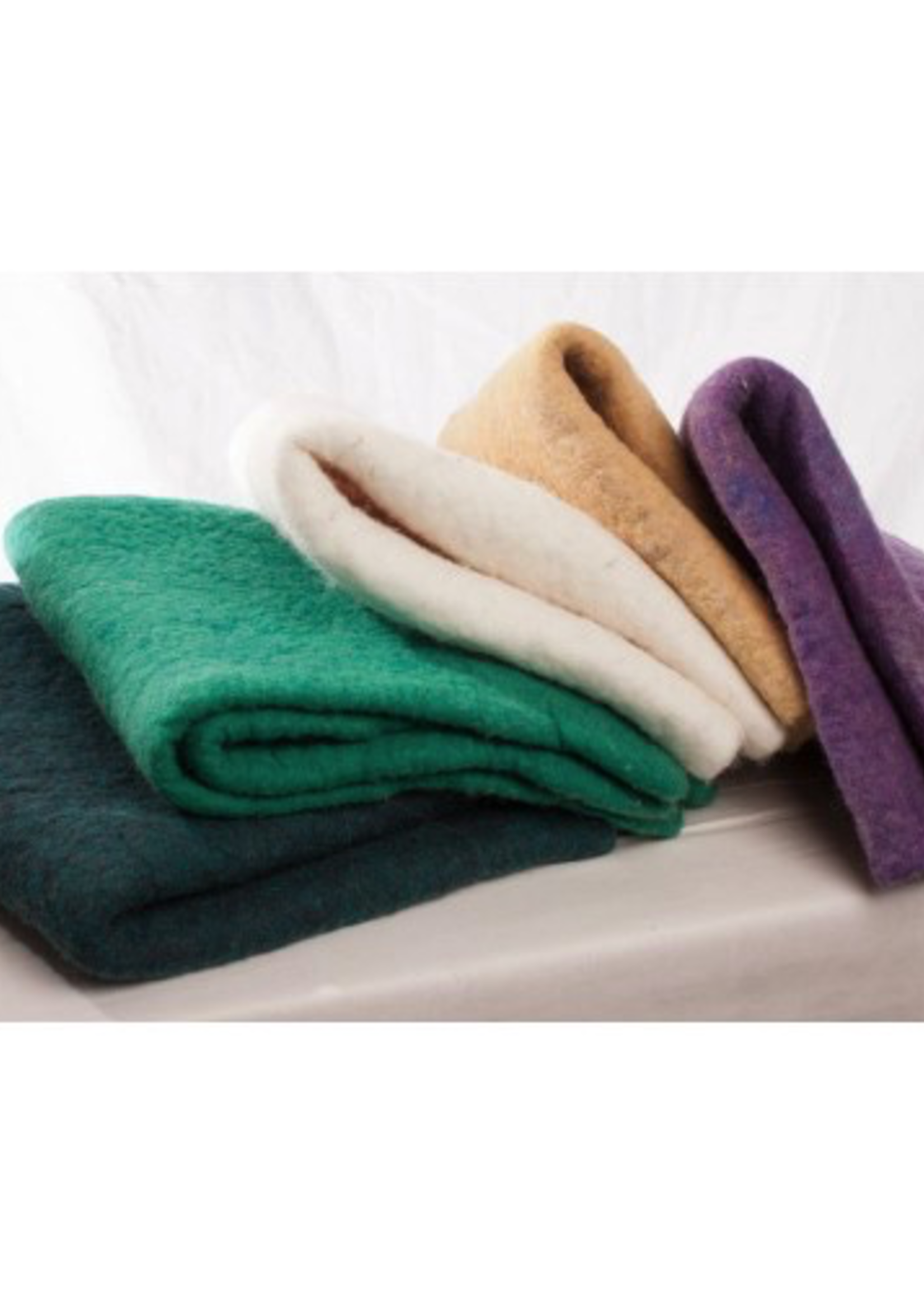 Custom Woolen Mills Wool Mat - wet felted