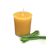 Honey Candles Essentials Beeswax Votive - citronella