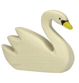 Holztiger Swan, swimming