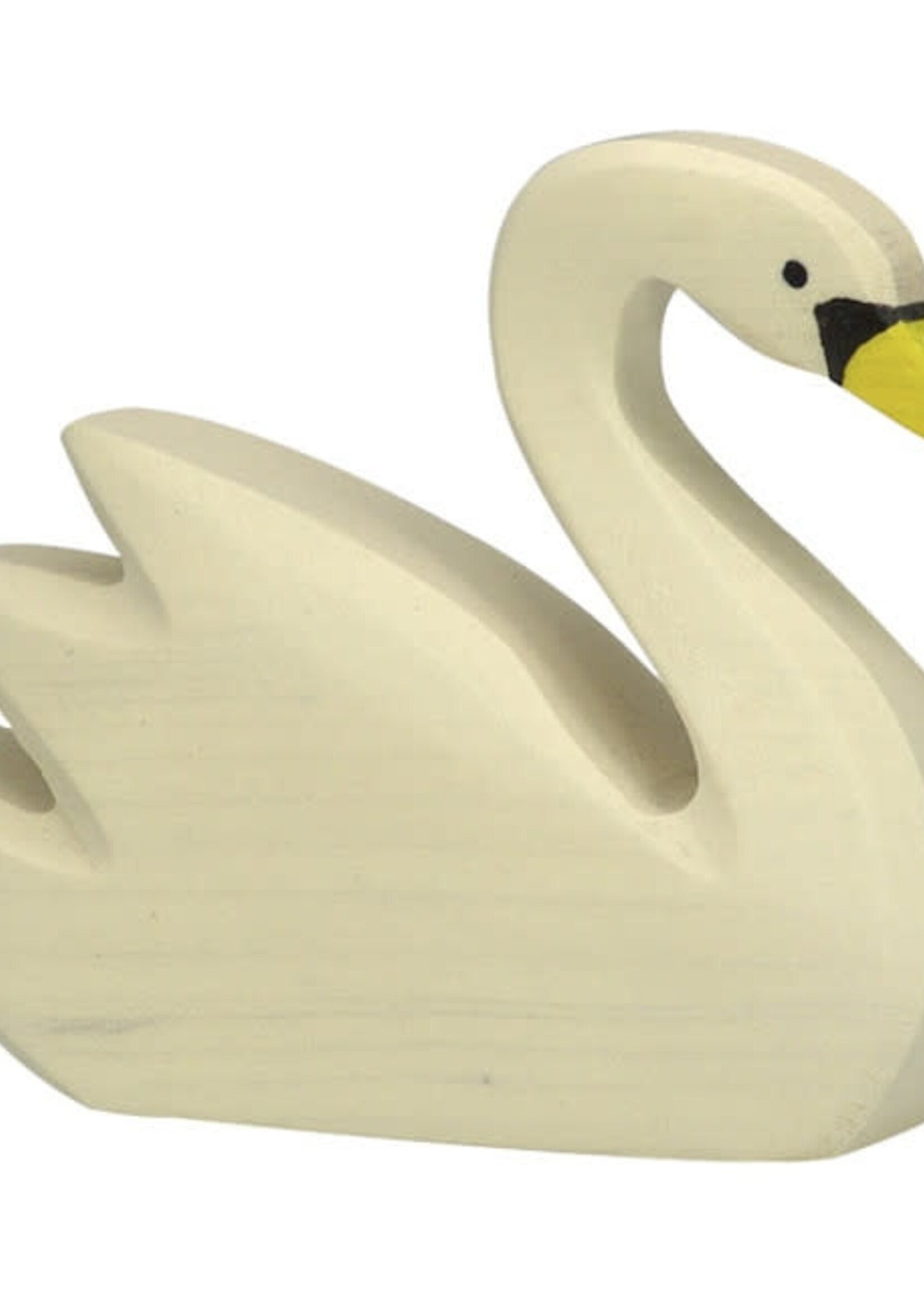 Holztiger Swan, swimming