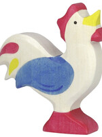 Holztiger Rooster, blue