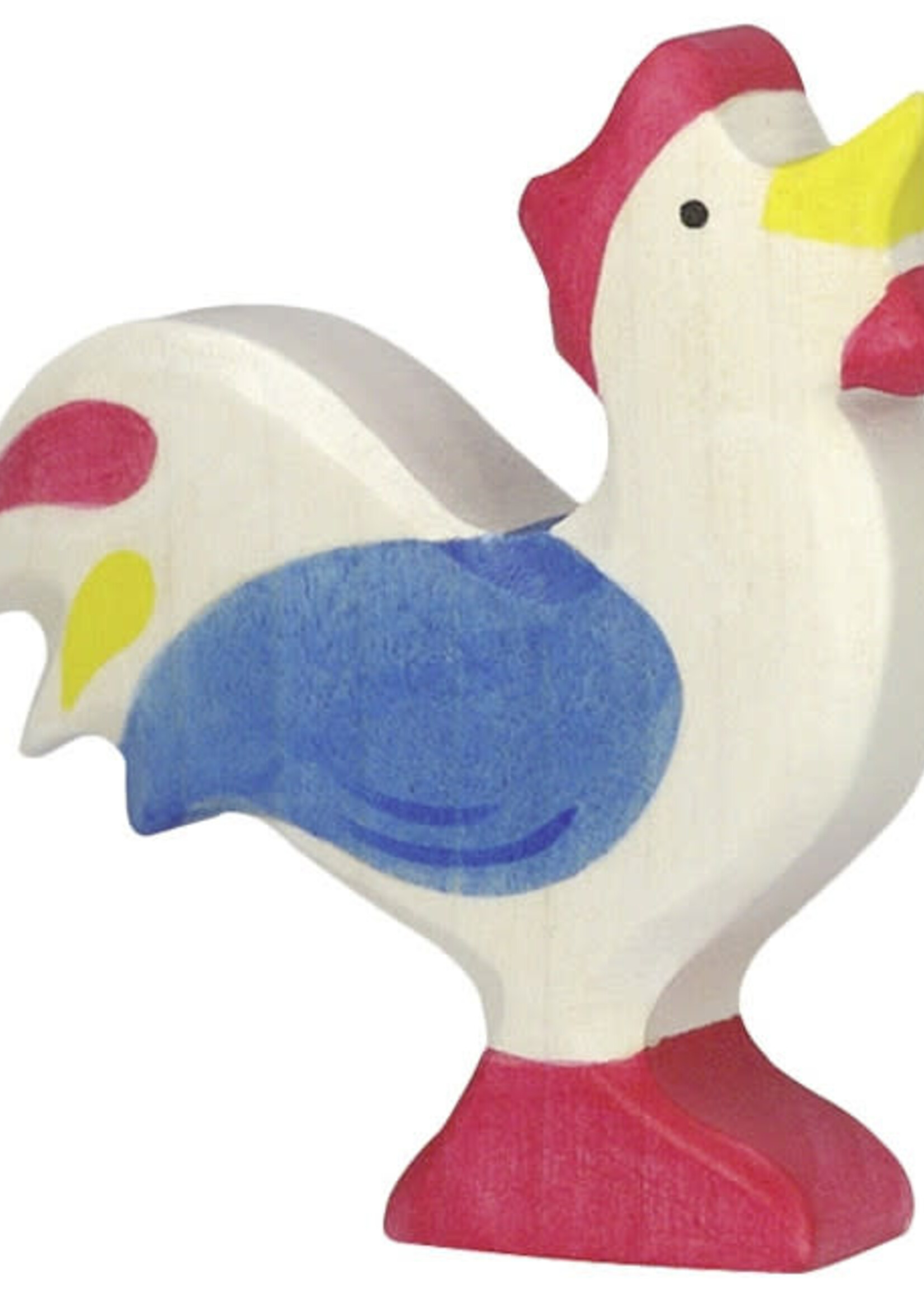 Holztiger Rooster, blue