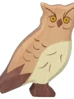Holztiger Eagle owl