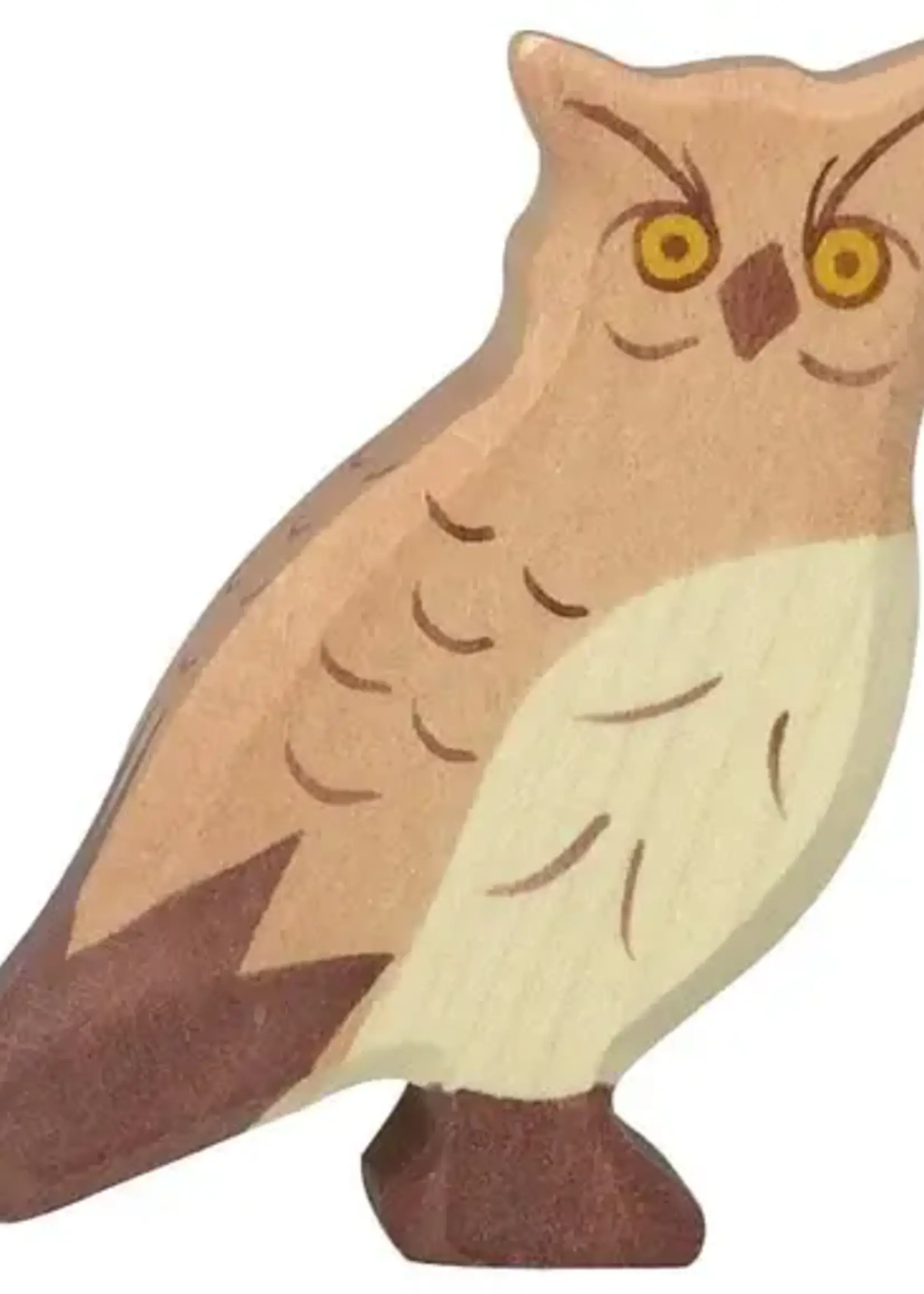 Holztiger Eagle owl