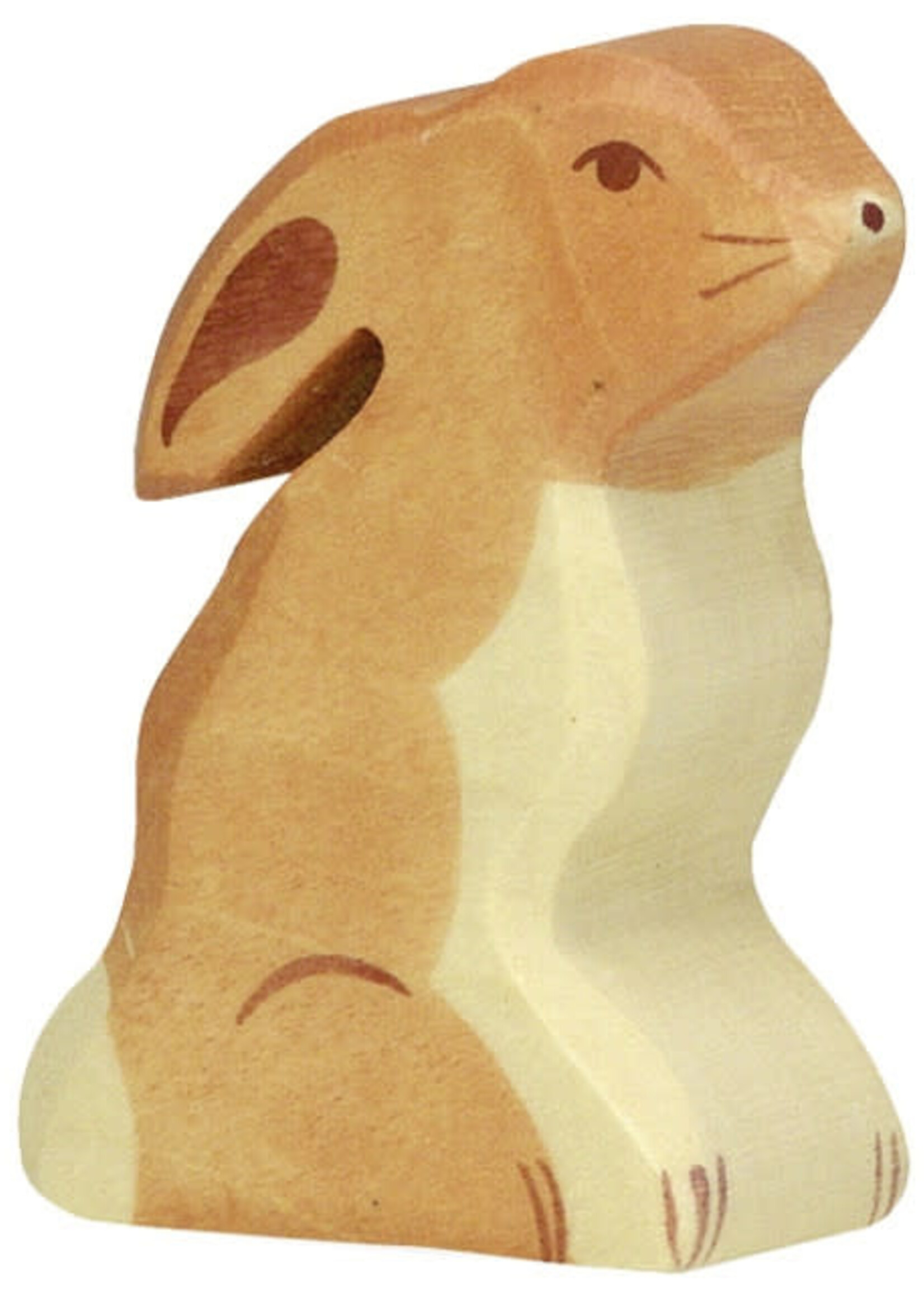 Holztiger Hare, sitting