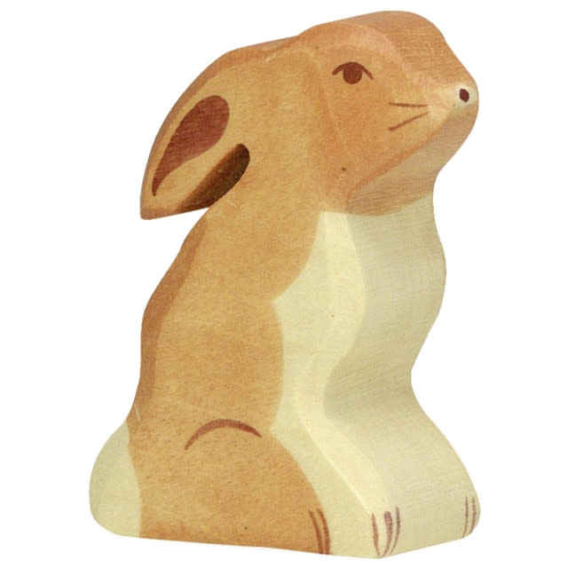 Holztiger Hare, sitting