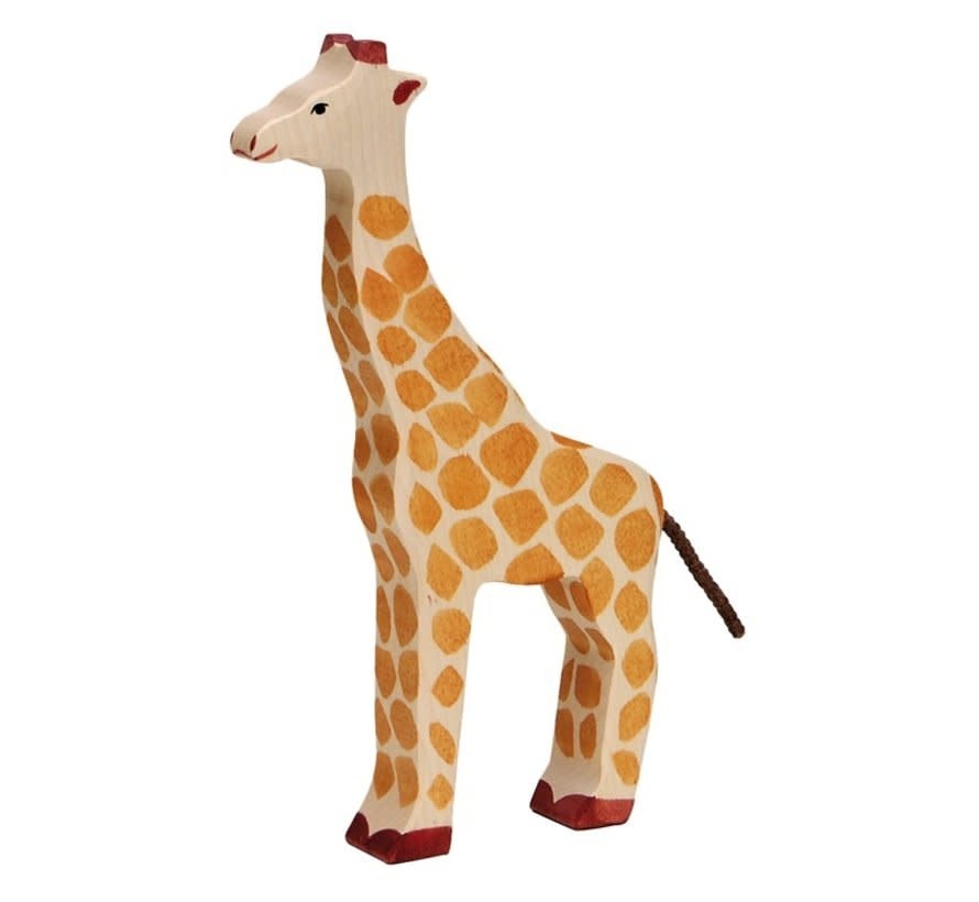 Holztiger Giraffe