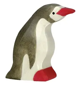 Holztiger Penguin, small, head forward